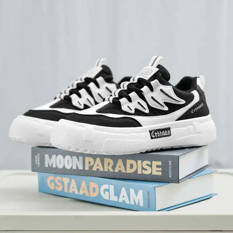 Mocasines de verano de tacón grueso y plataforma plana para hombre, zapatillas tejidas, talla 48, zapatos clásicos para hombre, zapatos deportivos Tenya, superoferta para mujer
