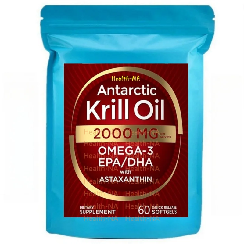 Antarctic Krill Oil Soft Oil 2000 mg 60 Softgels