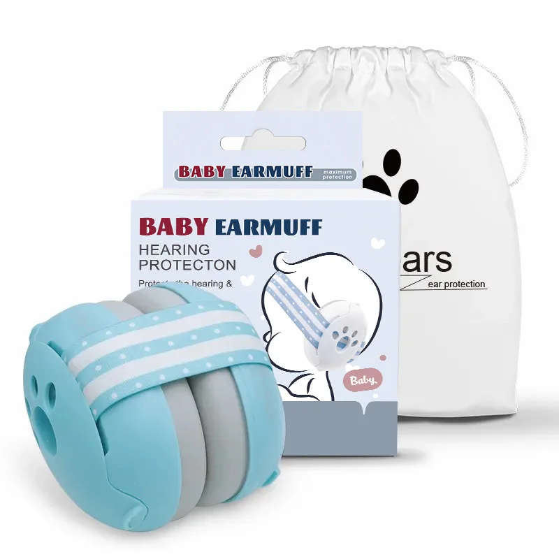 Baby Noise Cancelling Ear Muffs for Children Sleeping Soundproof Headphones for Studying Sleeping Stress Relief Noise Reduction