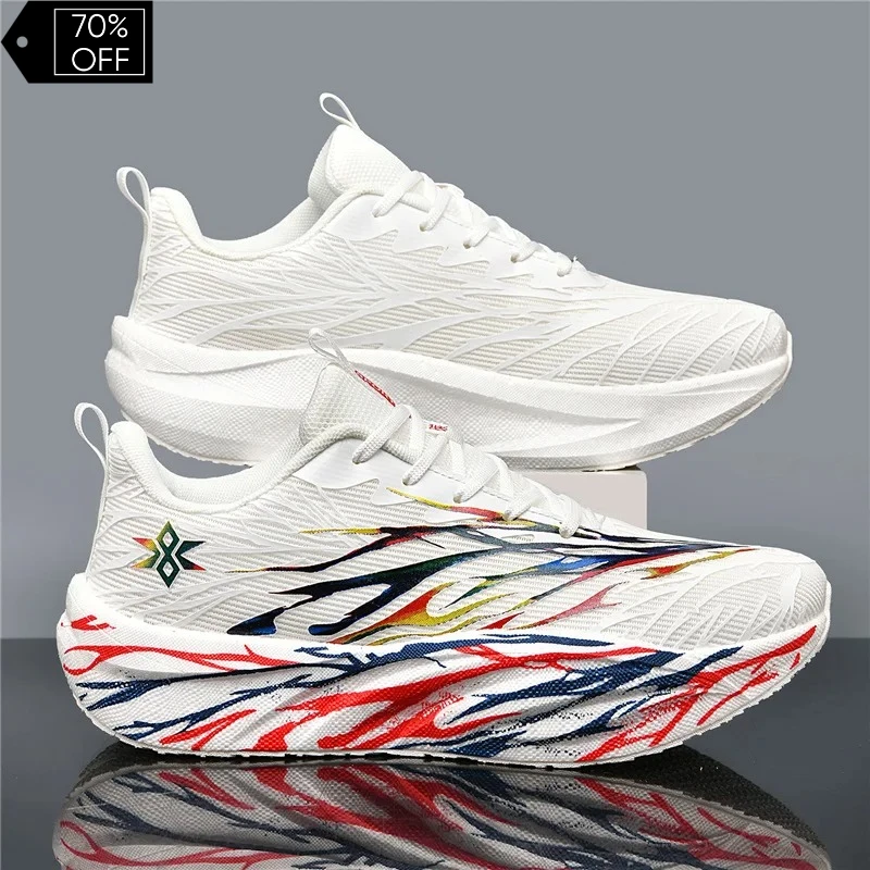 

Мужские повседневные кроссовки 2026 года, теннисные кеды, люксовые кроссовки, дышащие кроссовки для бега, модные лоферы-кроссовки