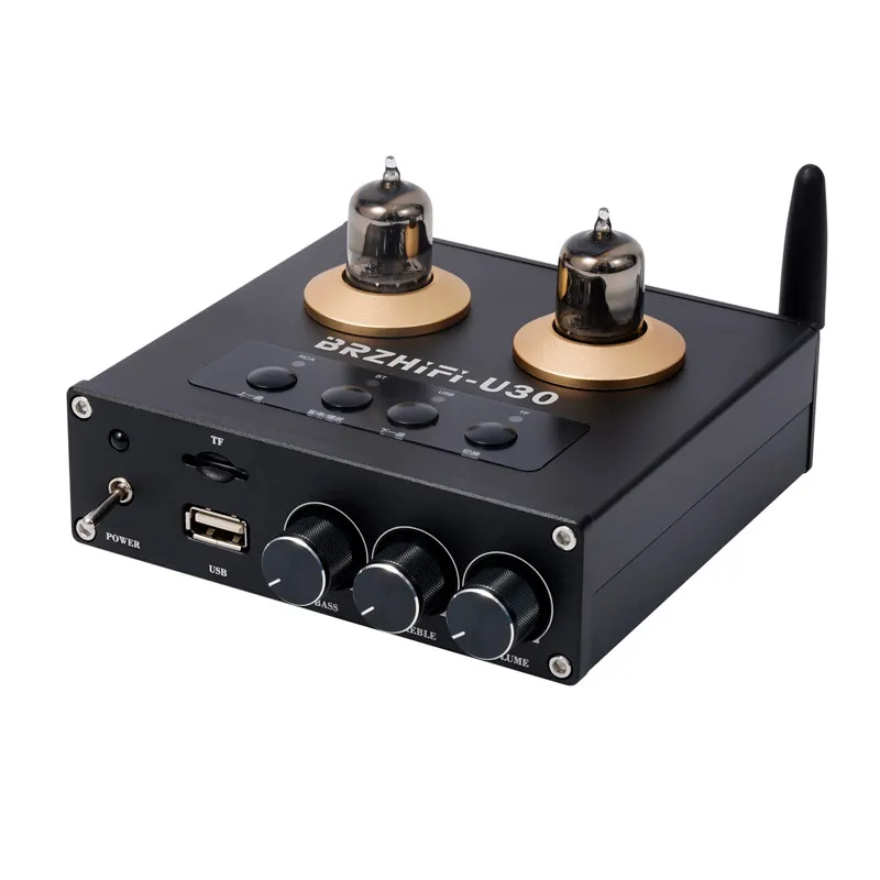 Weiliang Audio BRZHIFI Preamplifier U30 Bluetooth 5.3 Fever Tube Front High and Bass Adjustment