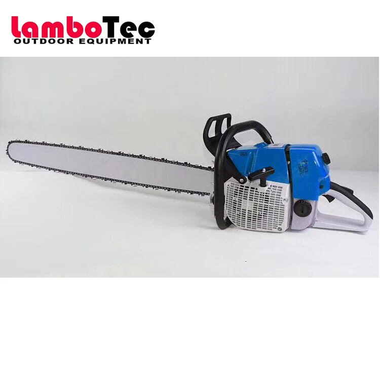 Lambotec Professional Petrol Chain Saw Wood Cutting Machine 92cc gasoline Chainsaw MS660