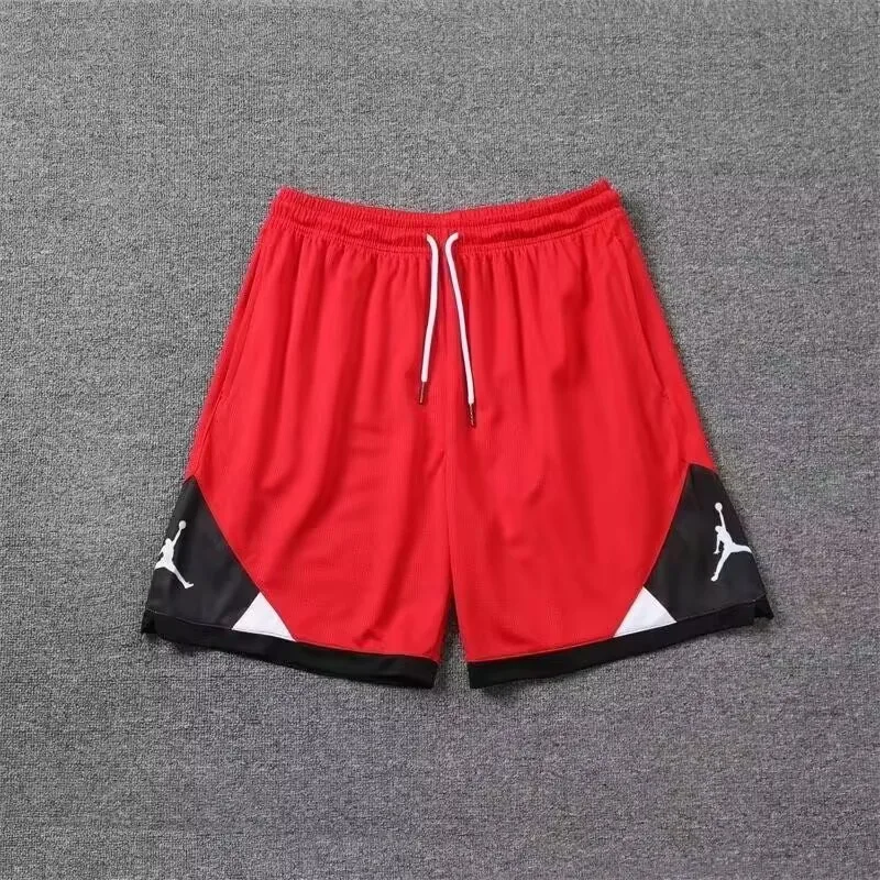 American shorts, men's basketball shorts, quick drying, breathable running, summer training, fitness, quarter pants