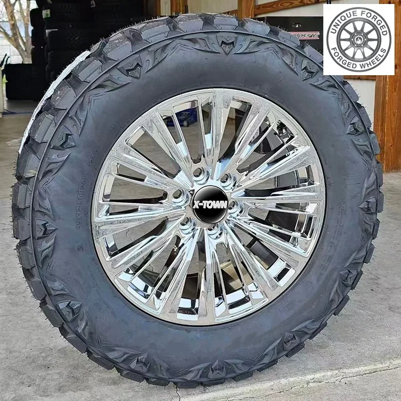 26 Style New Custom Alloy Forged 17 18 20 21 22 24 Inch 5x114.3 6x1397 6x139.7 8x170 Silver Polishing Rims For Toyota Alphard Cr