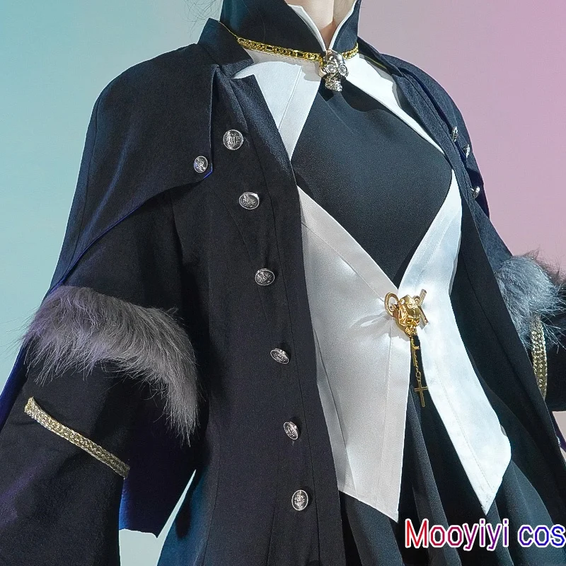 جديد Mooyiyi cos Lappland تأثيري حلي هالوين عيد الميلاد لعب الأدوار حفلة المعرض الهزلي لعبة Anim S-L Ark