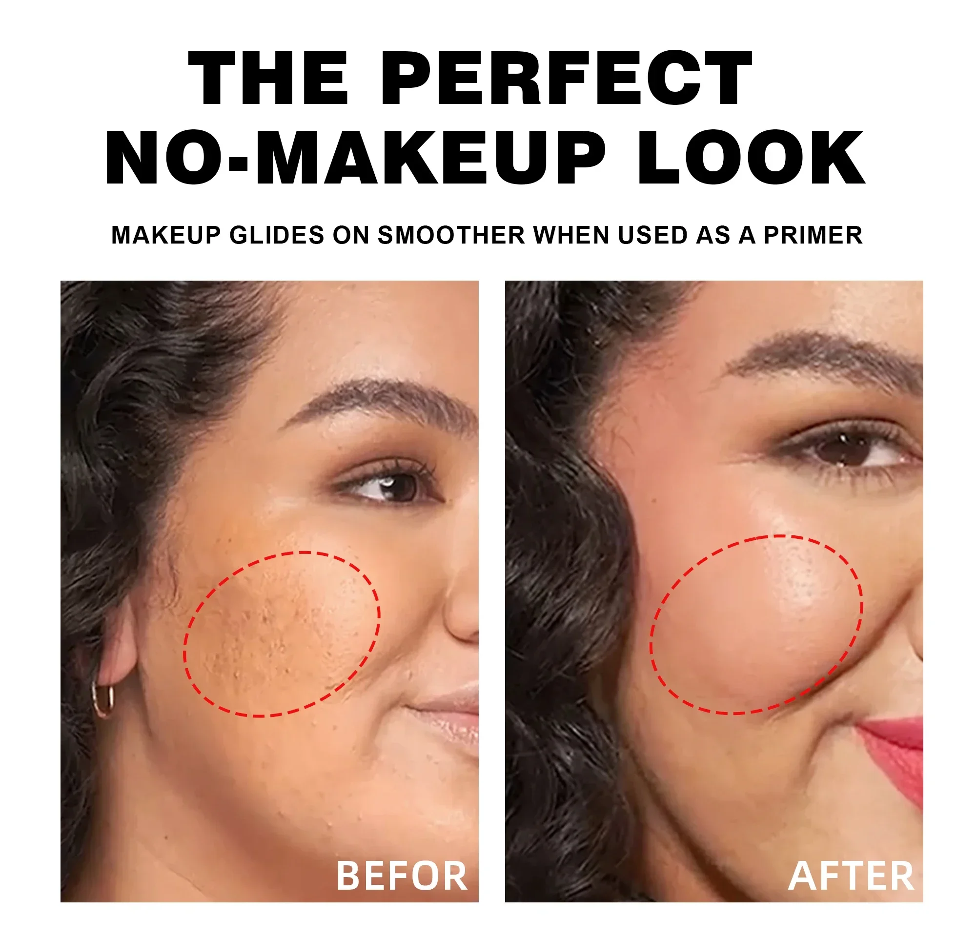 بودرة خافي عيوب طبيعية فائقة النعومة ومضغوطة مقاومة للماء، مستحضرات تجميل للوجه تدوم طويلاً