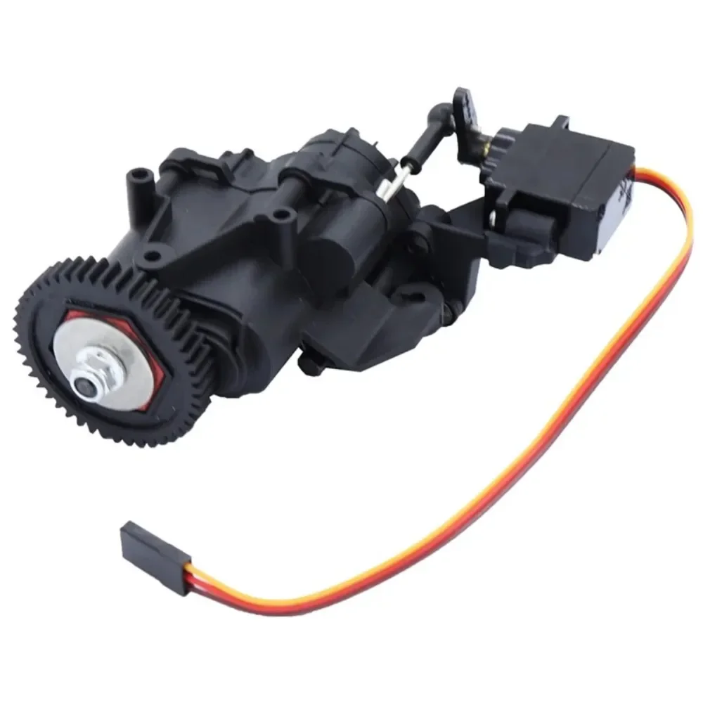 2 Speed Transmission Gearbox with Internal Gears and Servo for 1/10 RC Crawler TRXS TRX4 TRX6 Upgrade Parts
