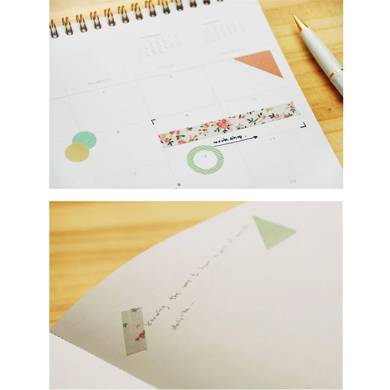 6pcs/pack NEW Flowers Blooming Sticker Cute DIY Note Sticker Decoration Label Multifunction Stickers Scrapbooking