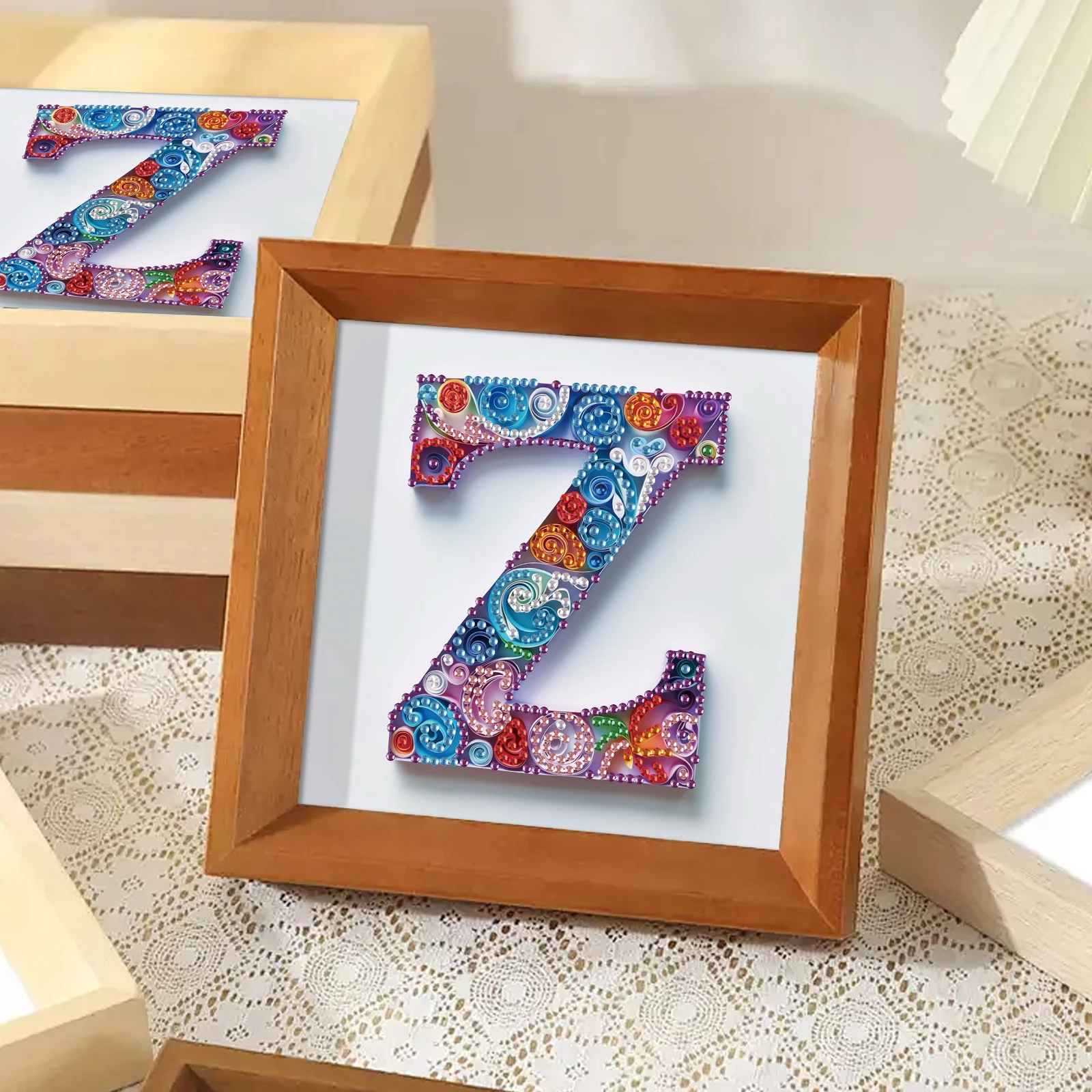 ชุดอุปกรณ์วาดภาพเพชรรูปทรงพิเศ - Art And Craft Letter Z บทวิจารณ์และราคา