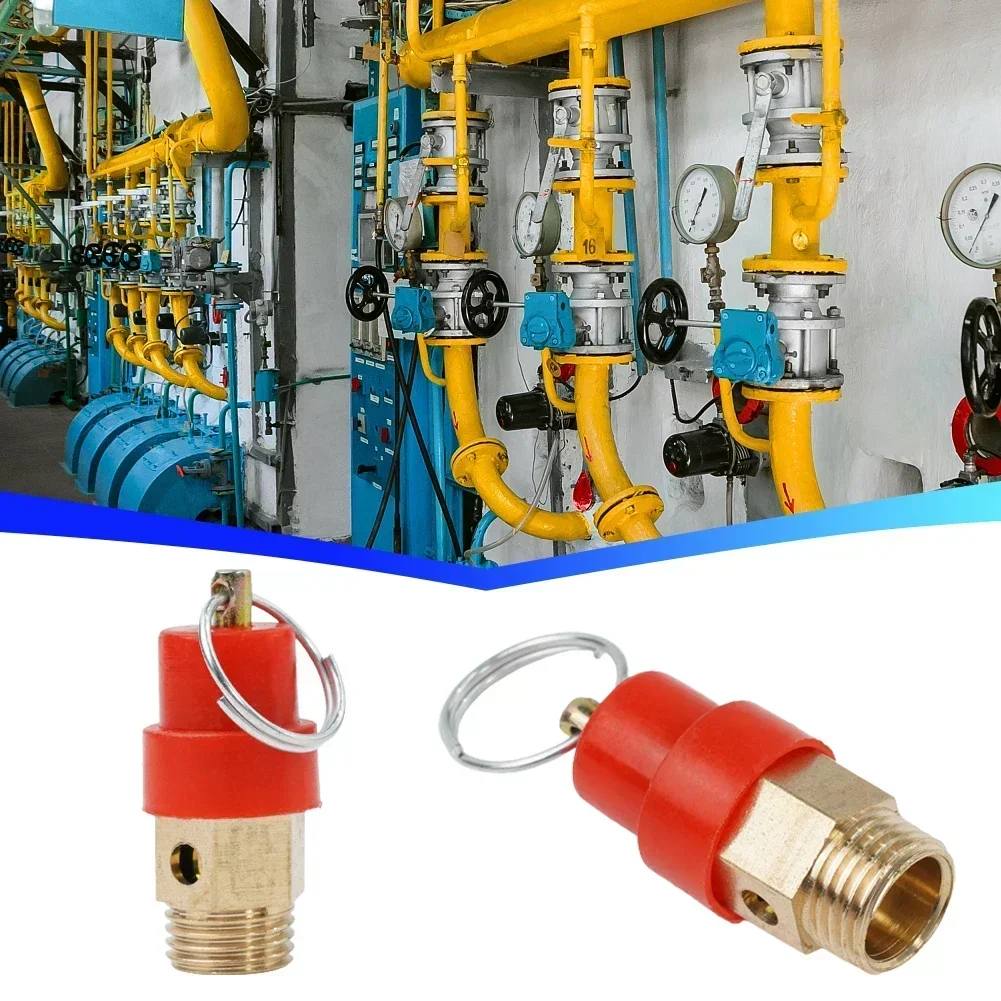 1/4" 1/8" Air Compressor Safety Relief Valve Pressure Release Regulator Air Gas Pressure Regulator For Pressure Piping