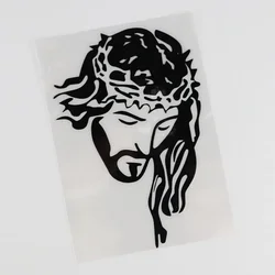 Car Stickers Jesus Christ God Fashion Vinyl Decals Car Bumper Body Rear Window Decorative Decals Waterproof,13CM*9CM