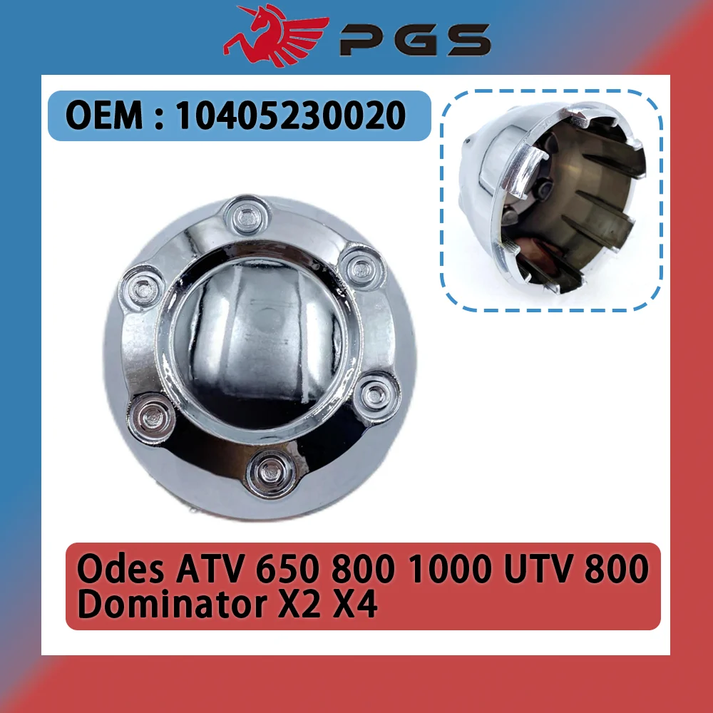 1/2 PCS Wheel Dust Cover For ODES 650 800 1000 ATV 10405230020 Dominator X2 X4 UTV 800 ATV800 ATV1000