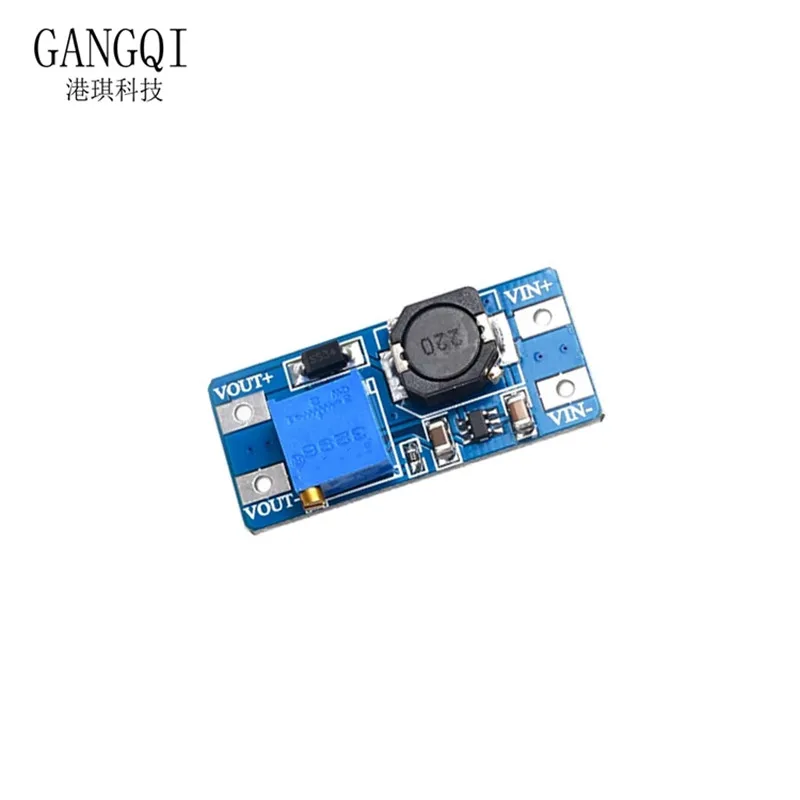 DC-DC Step Up Converter Booster, Módulo de Alimentação, Step-Up Board, Saída Máxima 28V, 2A, MT3608, 1Pc