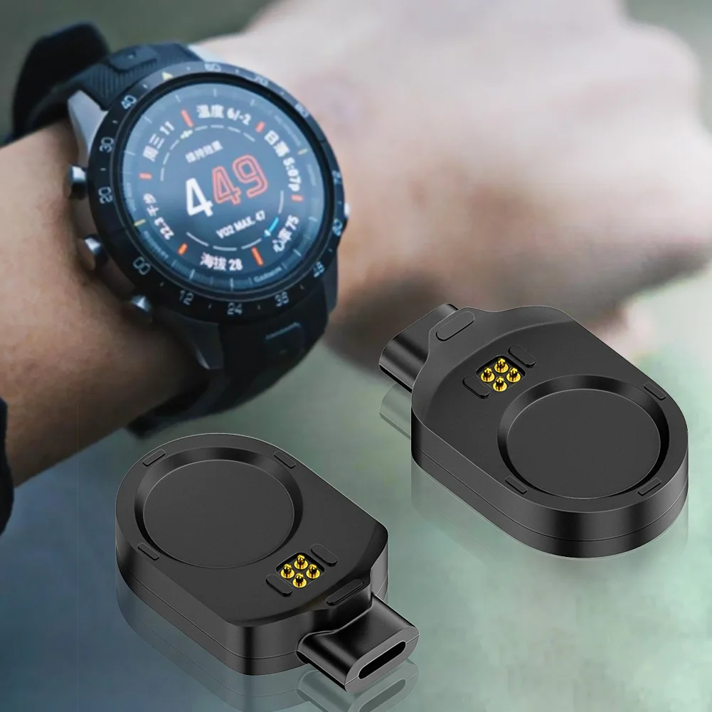 

8-контактный/тип C для Garmin MARQ 2 MARQ (Gen 2) Адаптер для зарядки Стабильный адаптер для зарядного устройства «мама-папа» Plug and Play для офисного автомобиля