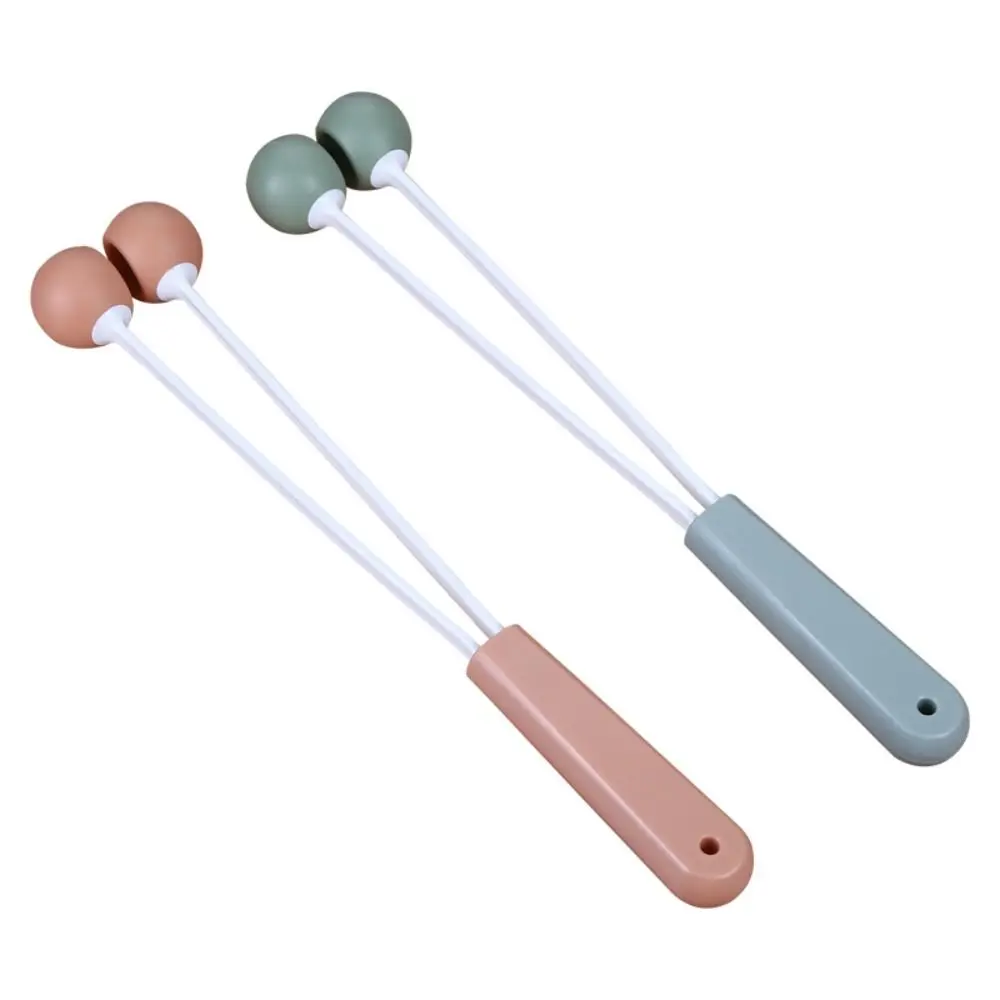 

Portable Massage Double Ball Hammer Waist Legs Relaxation Muscle Hand-held Massage Stick Knock Back Neck Relief Stress