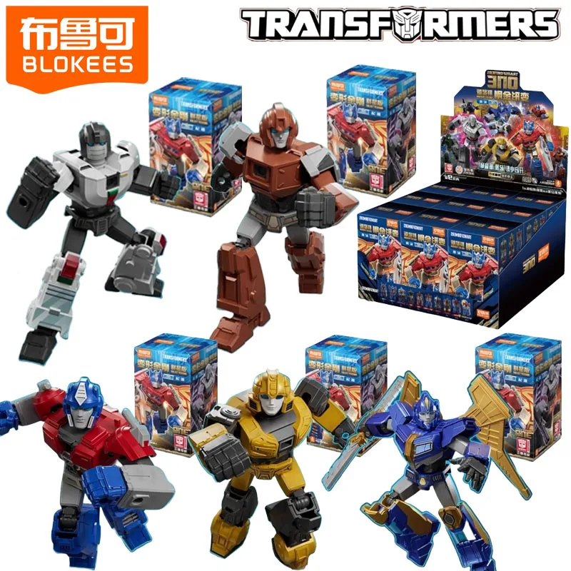 

BLOKEES Transformers Building Blocks Man GALAXY VERSION 5th Edition Orion Pax B-127 Ironhide Model Assembly Toys Collection Gift