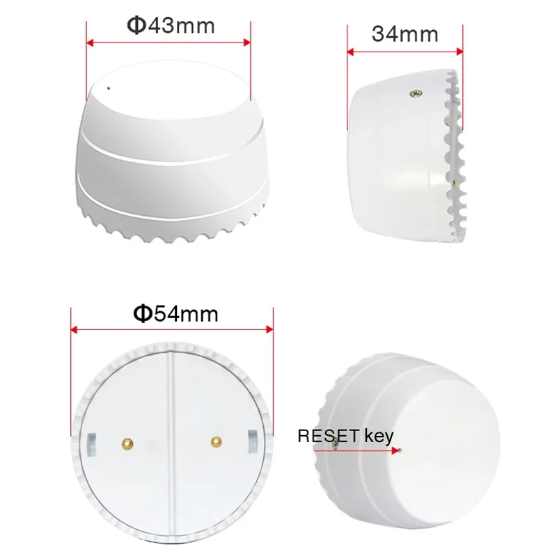 TAIBOAN-Detector de fugas de agua inalámbrico, Sensor de advertencia de desbordamiento de inundación, sistema de alarma de seguridad para el hogar, 433MHz, PG103