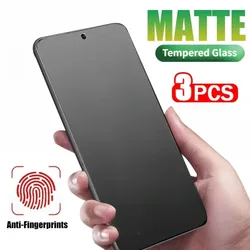 3PCS Matte Tempered Glass for Redmi 13C 12C 10A 9A 8A Screen Protector For Redmi Note 13 12 11 10 9 Pro 11S 8T Anti-Fingerprint