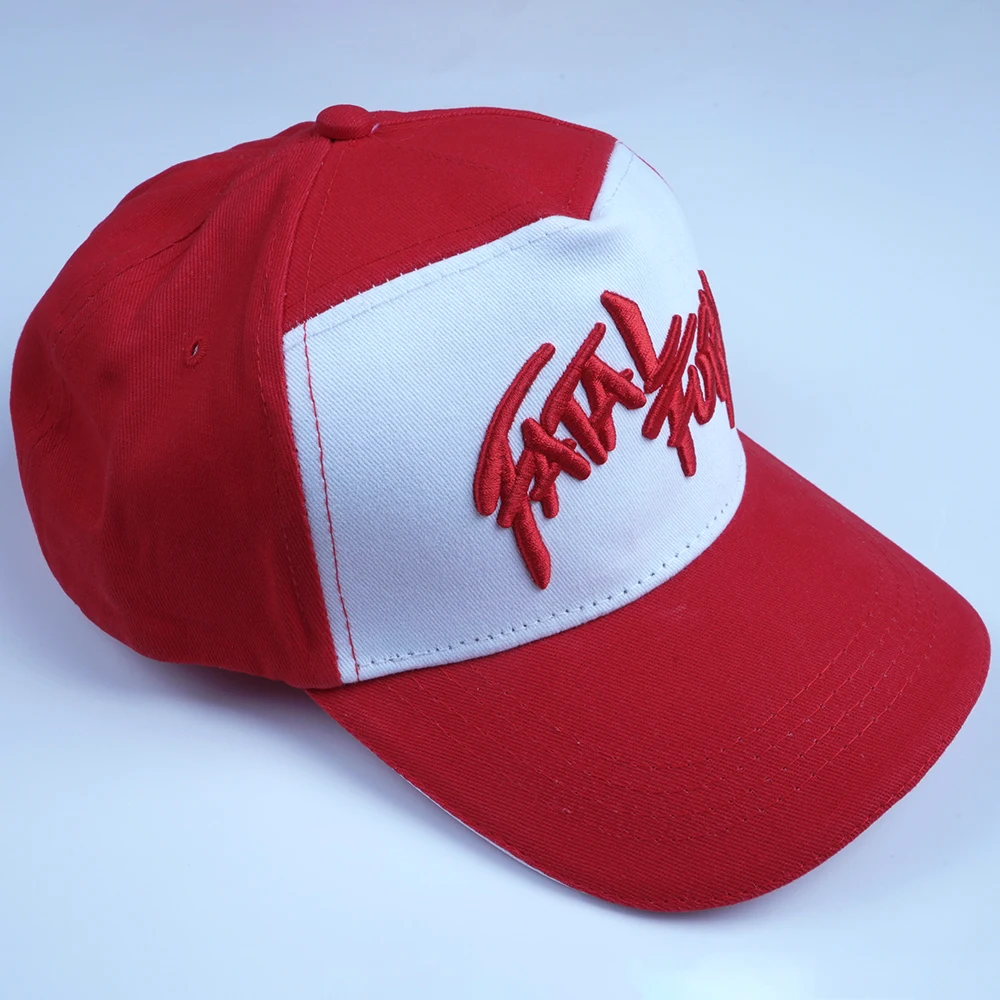 Anime Game Cosplay Hat Truck Driver Terry Bogard Boxing Cotton Baseball Hat Boxer Fatal Fury Letter Embroidery Caps