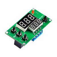 DC12V Dual LED Digital Display Thermostat Temperature Controller Regulator Switch Control Relay NTC Sensor Module Relay Output