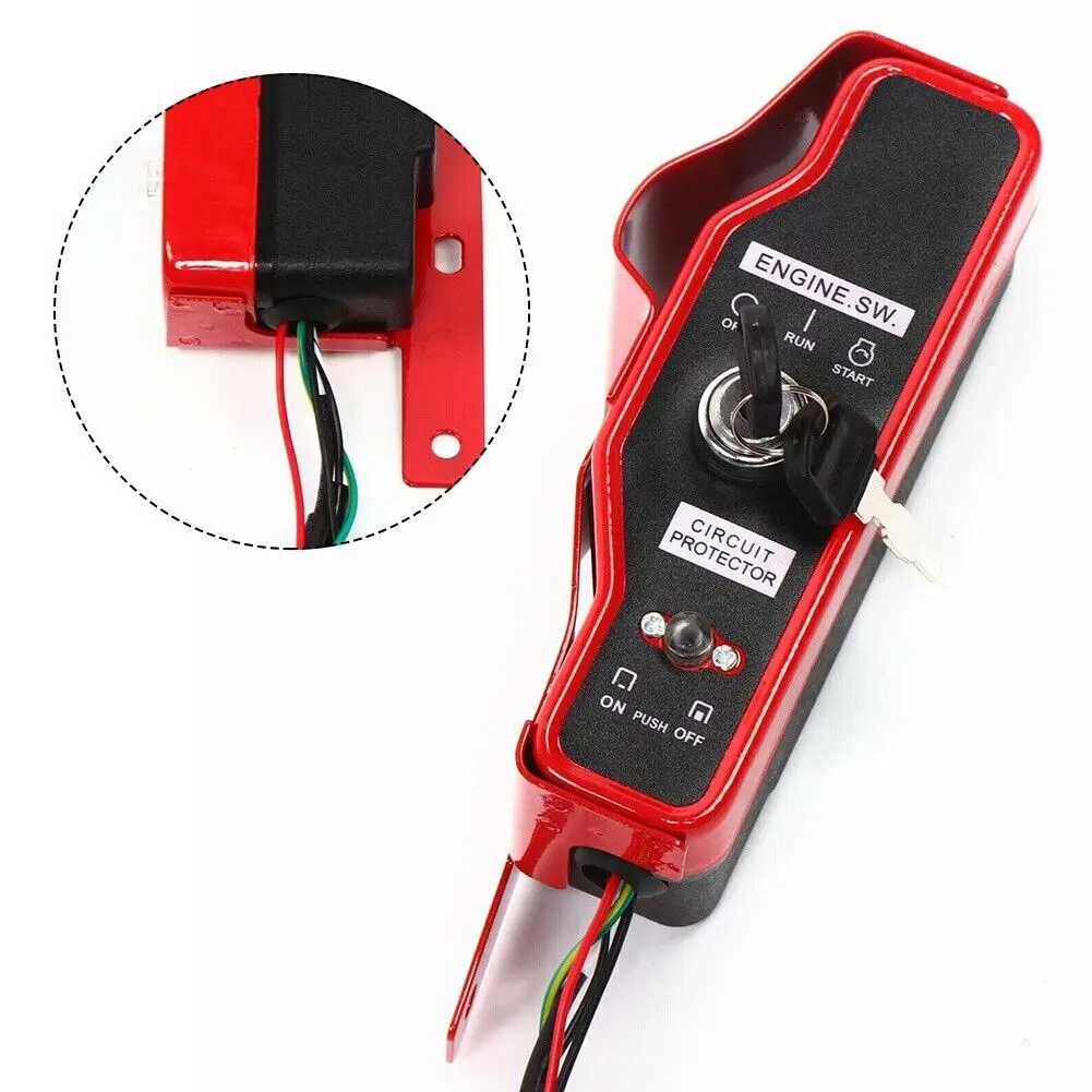 Ignition Switch Box W/ Key For Honda GX240 GX270 GX340 GX390 Engine Control Box