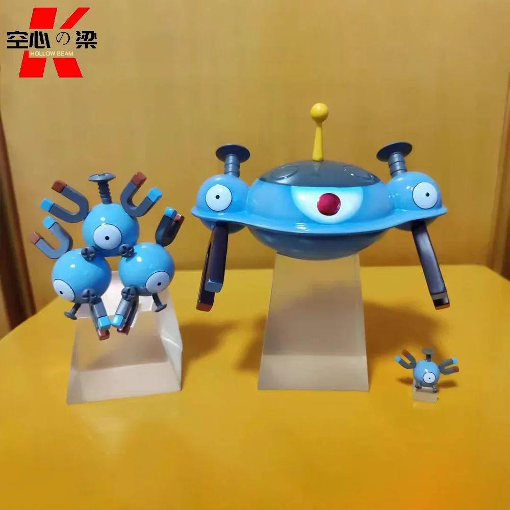 [1/20 Scale World] Magnemite Magneton Magnezone Toy Figure Decoration