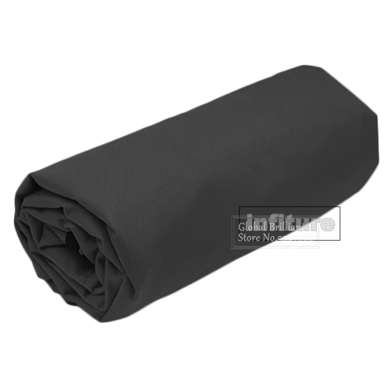 600D 3/4 Bow Bimini Top Boot Cover No Frame Waterproof Yacht Boat Cover With Zipper Anti UV Dustproof Cover Marine Accessories