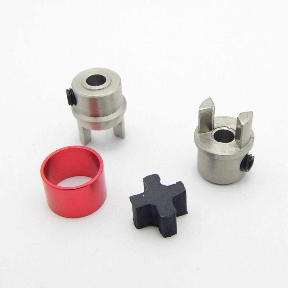 Elastic Coupling Joint 3.175 4mm 5mm To 4mm Coupler Fr RC Boat MONO Yacht Marine Stainless Steel Remote Control Toys Parts