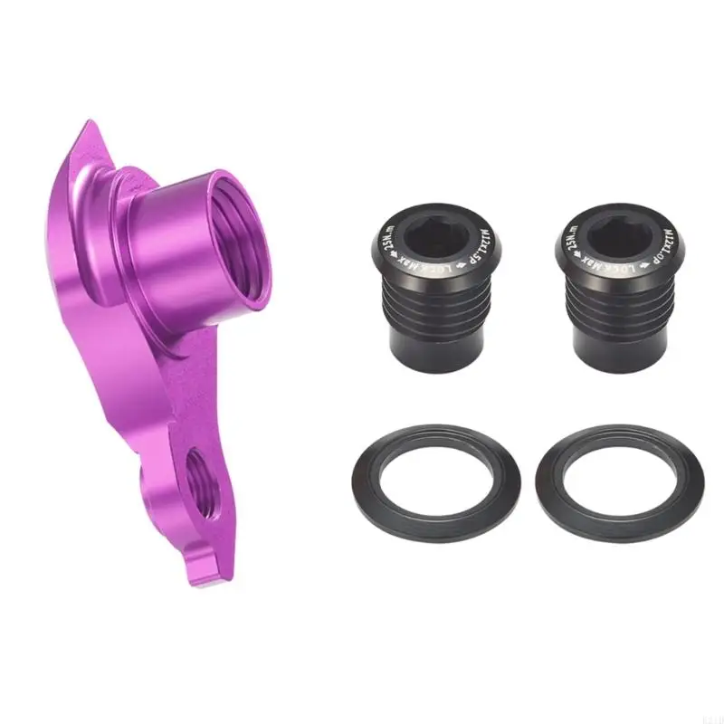 خفيفة الوزن الدراجة Derailleur هوك محول الدراجات الجبلية الخلفية والعتاد الميكانيكية الذيل هوك الدراجات الإطار الخلفي هوك دائم #4