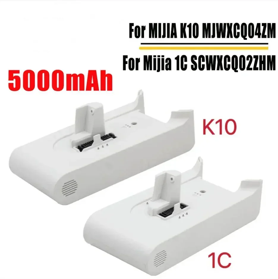 

For Xiaomi Handheld Cordless Vacuum Cleaner Accessories 1C Scwxcq02zhm K10 Replacement Battery Back 5000mAh