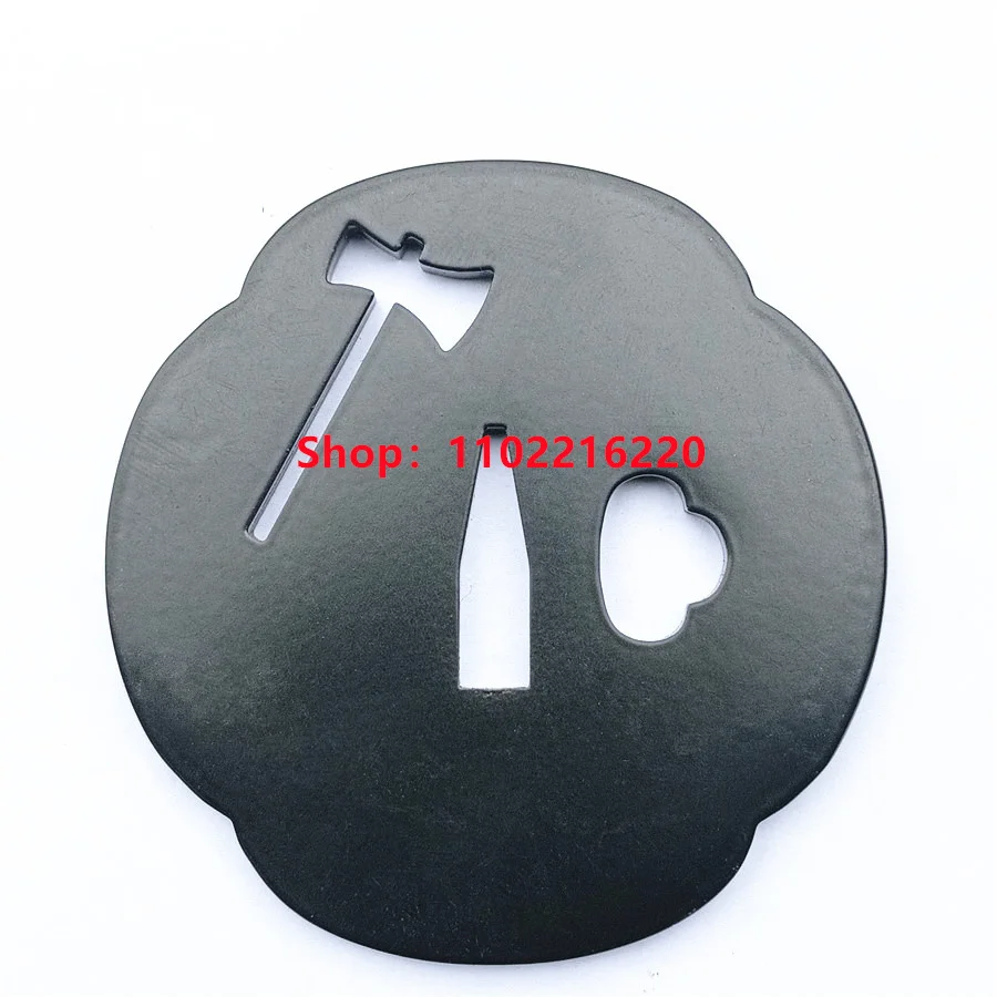 

Очень красивая стальная железная поручня Tsuba Guard для японского самурая, катаны, меча, фитинги