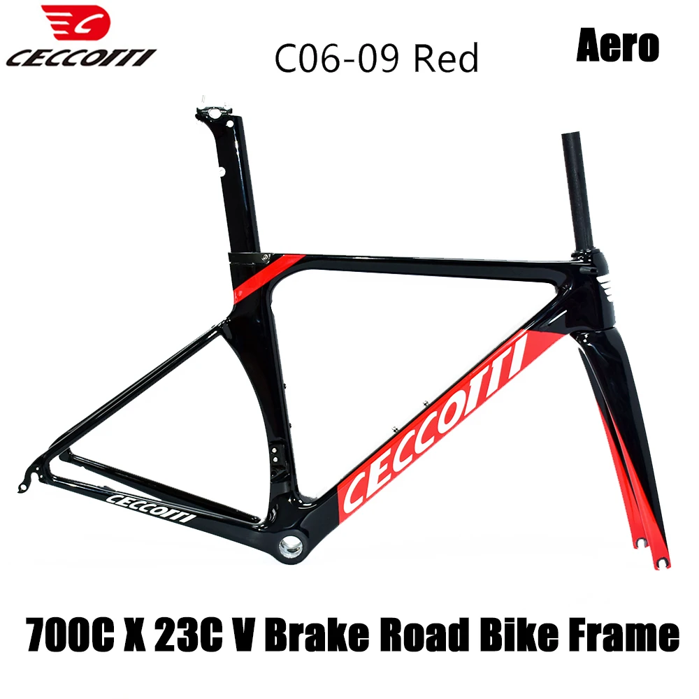 

Бренд CECCOTTI, аэроободный тормоз, рама шоссейного велосипеда T1000, карбоновая скорость, велосипедная рама, гарантия, 2 года, карбоновая рама