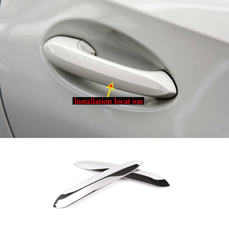 

For 2017-2020 BMW Z4 G29 stainless steel silver car styling car exterior door handle cover sticker car exterior accessories