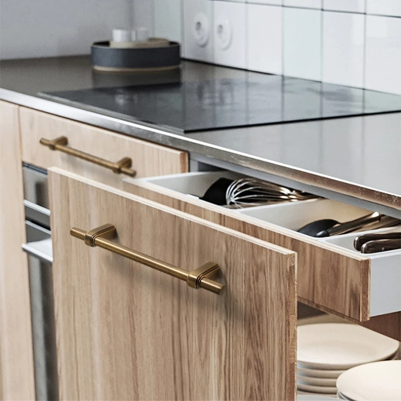 

Антикварные латунные ручки для мебели, бронзовые ручки и кнобы для спальни, шкафов, кухонных ящиков, фурнитура