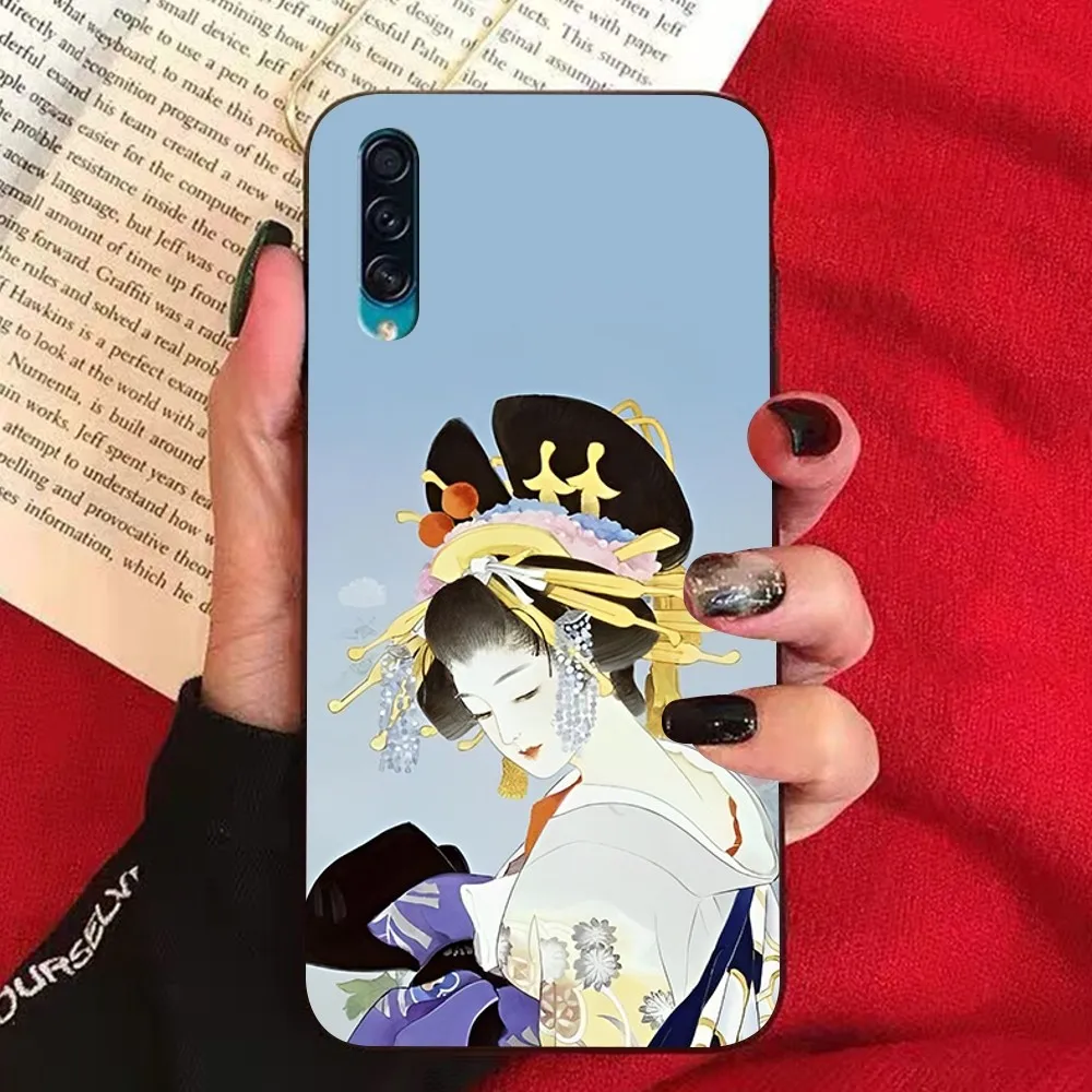 Ukiyo-e Japanese style Art Phone Case For Samsung A 10 11 12 13 20 21 22 30 31 32 40 51 52 53 70 71 72 73 91 13 shell