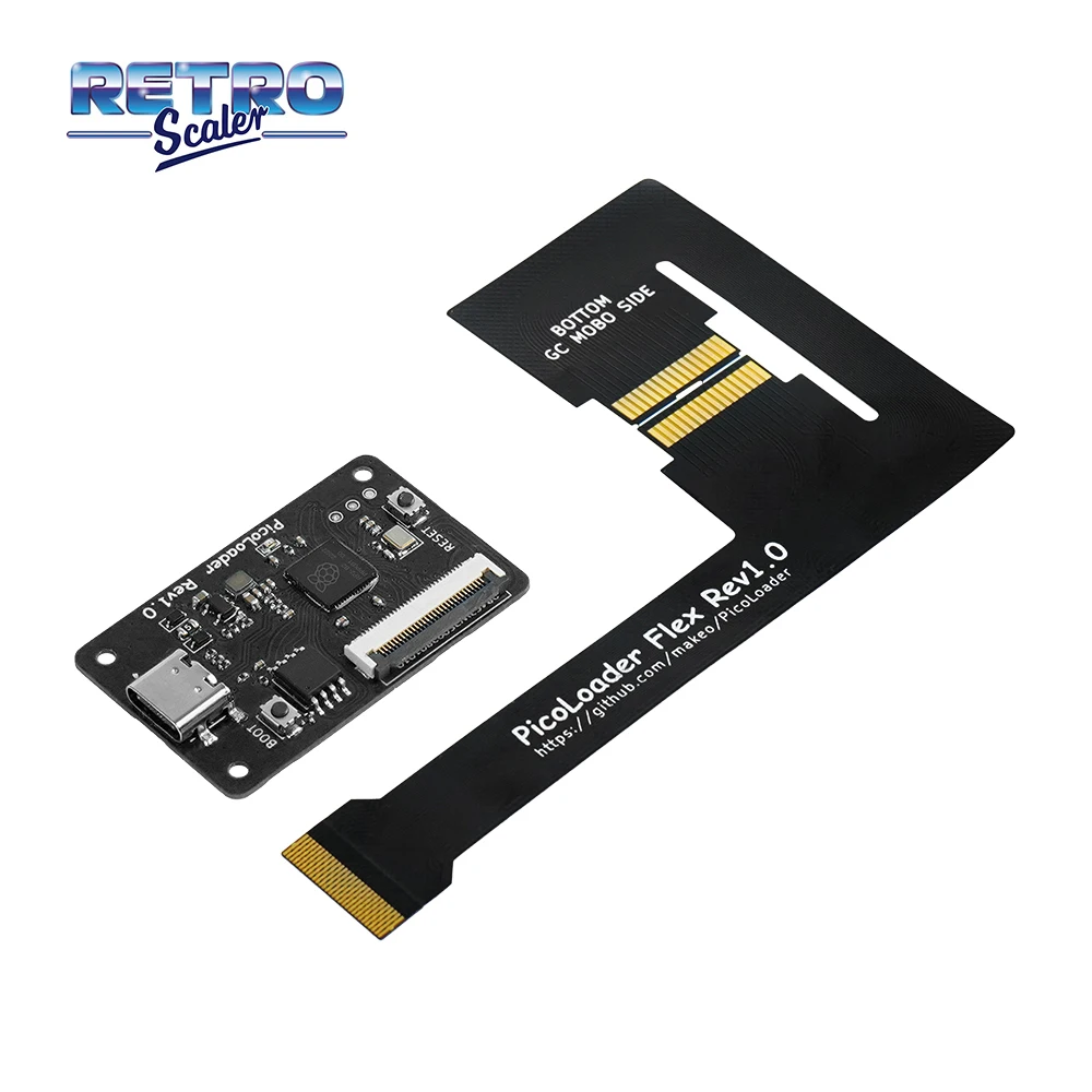 RetroScaler PicoLoader V1.0 Cable flexible Diseño sin soldadura Compatible con SD2SP2 GC2SD SDGecko para consola de juegos GameCube