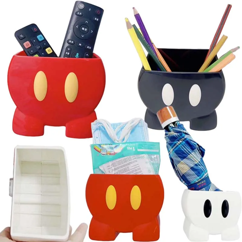 

Магнитный всасывающий холодильник с Микки Маусом Диснея, настенный ящик для хранения, украшение для кухни, органайзер, корзина, ящик для хранения, новый