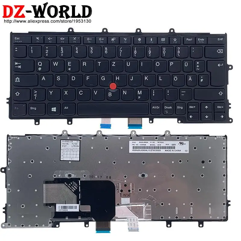 New/orig HU DE GR SWS CH SK CB SI CZ CS QWERTZ Backlight Keyboard for Lenovo Thinkpad X270 A275 X250 X260 X240 S X230s Laptop - Image 5