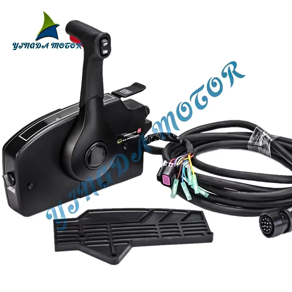 Remote Control Box  881170A13 for Mercury Outboard ,Side Mount (Power Trim) 14Pin with 16.5FT Wire Harness