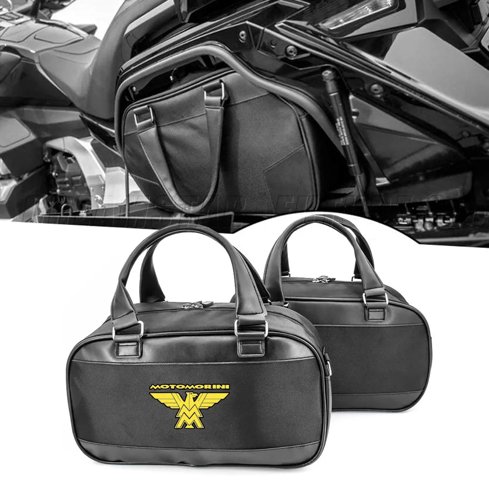 

For Moto Morini X-CAPE 650 Xcape650 Motomorini 2022 2023Motorcycle Trunk Saddlebag Saddle bags Liner Set Inner Bag Side Case