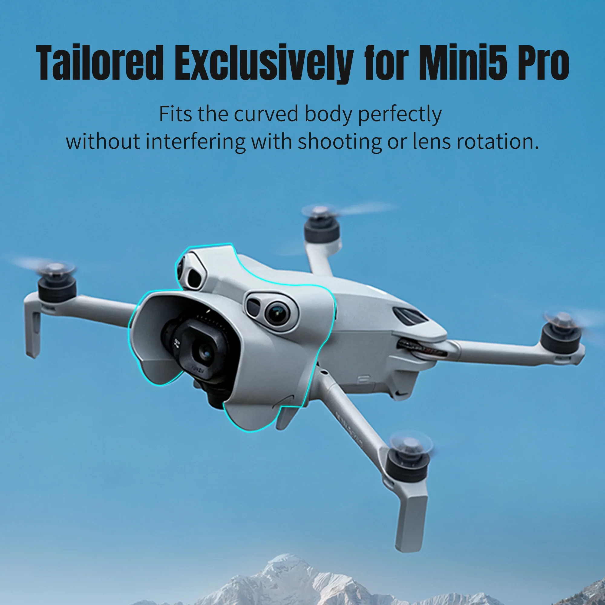 Sunshade Lens Hood For DJI Min - огляд і ціна Drone Sun Shade