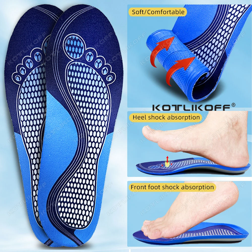 Arch Support Orthopedic Insoles Flat Feet Template Men Women Plantar Fasciitis Heel Pain Orthotics Insoles Sneakers Shoe Inserts