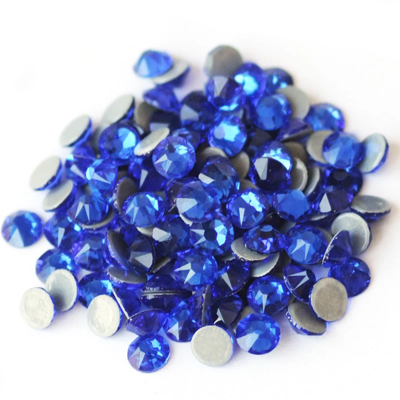 YANRUO 2088 8big 8 samll DIY Hotfix Rhinestone Crystal Stones For Making Crafts Flat Back Rhinestones Sticker Dress Bags Clothes