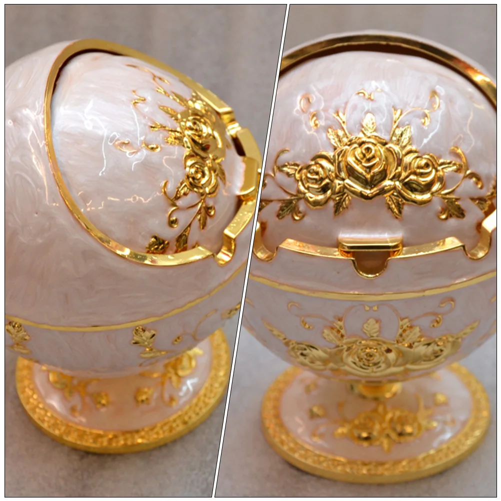 

Fashion Ashtray Household Supplies Smoking Accessory Luxurious Flip-cover Style