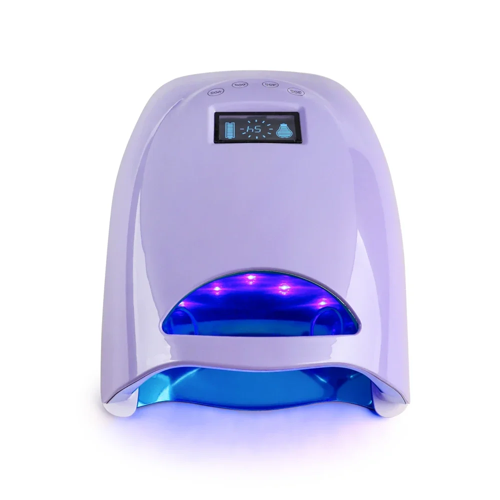 Private Label 48W Fast Curing Gel Light Cordless Rechargeable Wireless LED UV Nail Lamp For Nail Polish Dryer