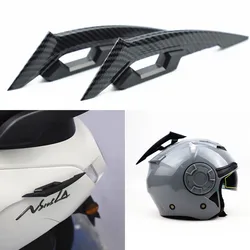 1 Pcs Motorcycle Winglet Universal Aerodynamic Spoiler Wing Self-Adhesive Sticker Motorcycle Scooter E-Bikes Decoration
