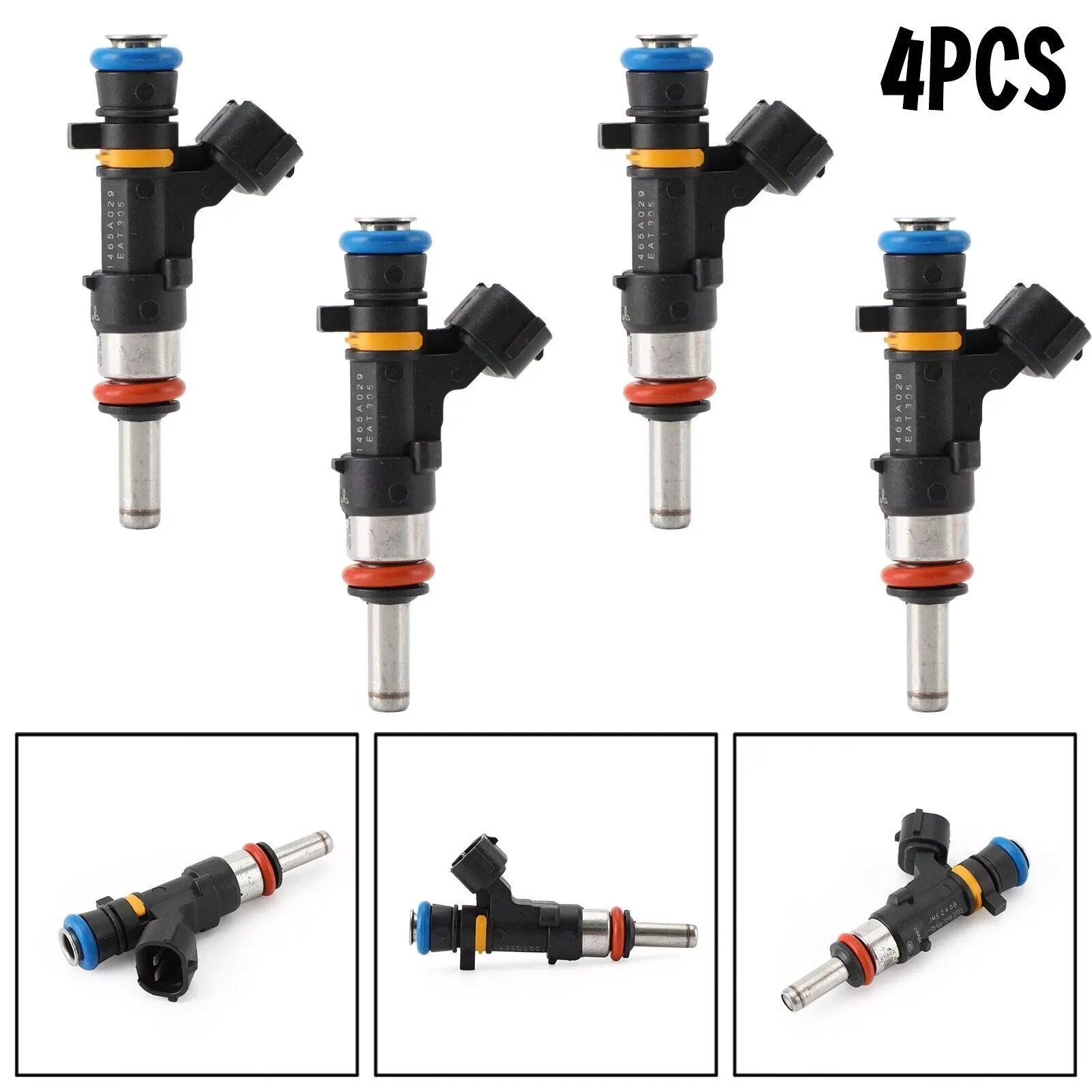 High quality For Mitsubishi ASX 2.0L 4 Cyl. 5/2010-6/2013 Fuel Injectors 1465A029 EAT305 4PCS NEW FREE SHIPPING!!!