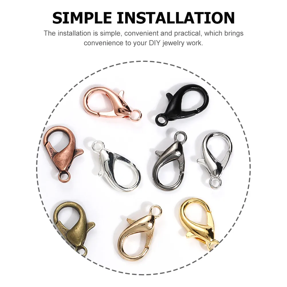 

Jump Jewelry Accessories Kit The Lobster Bracelet Ring Golden Necklace Making Supplies