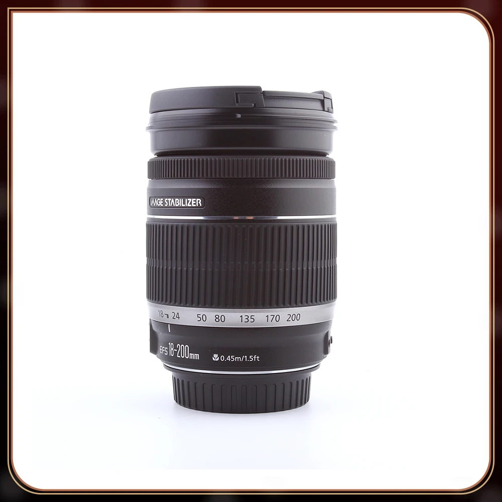 Canon EF-S 18-200mm f / 3.5-5.6 IS Lens for 100D 200D 600D 700D 750D 800D 7D 70D 60D T3i T4i T5i