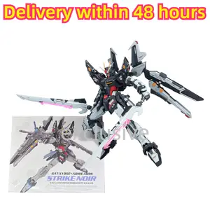 Dragon Momoko Mg 1/100 Gat-X105E Strike Noir Assembly Model High Quality  Collectible Anime Robot Kits Models Kids Gift - AliExpress 26